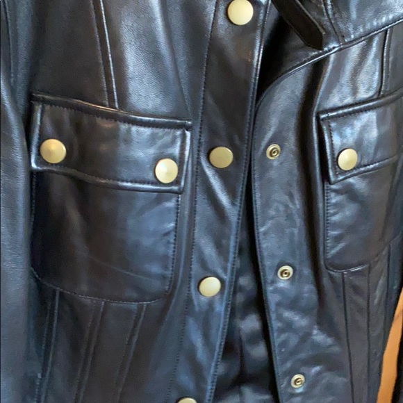 Butter soft black leather jacket - S - Picture 3 of 11